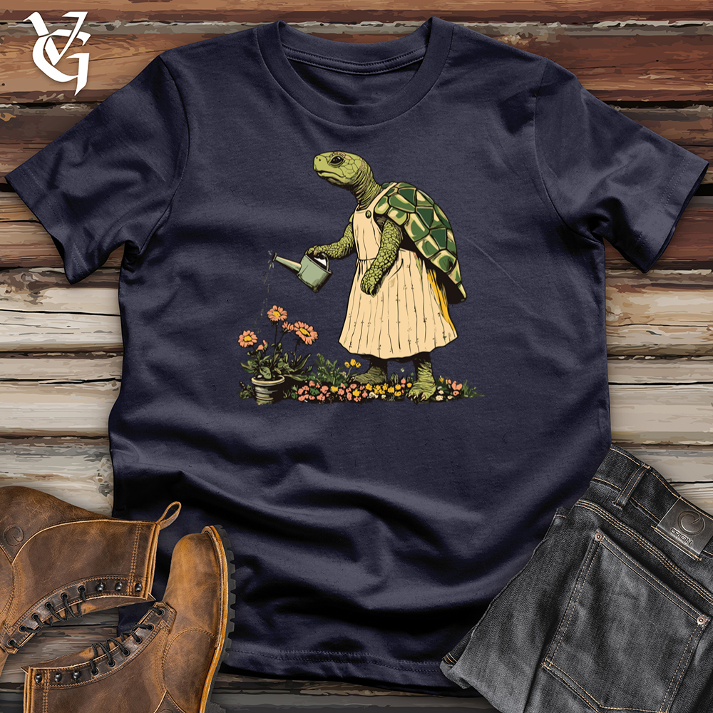 Turtle Gardener Cotton Tee