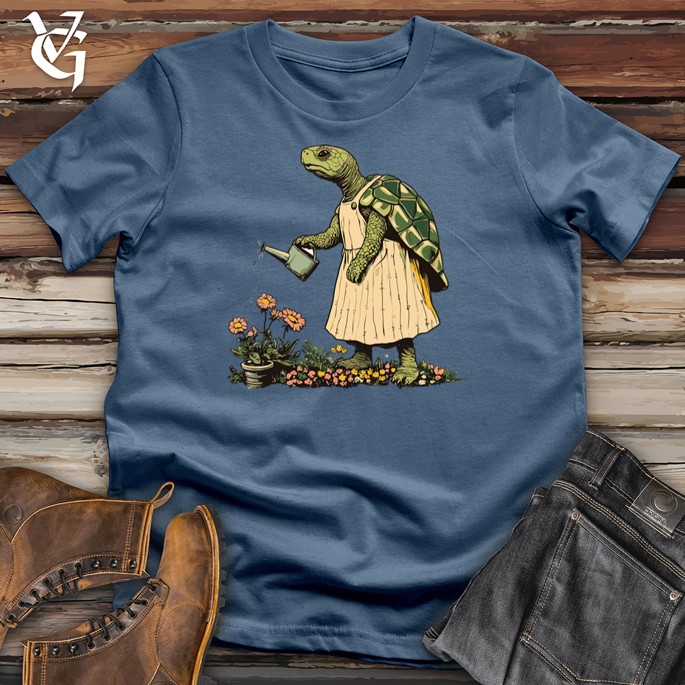 Turtle Gardener Cotton Tee