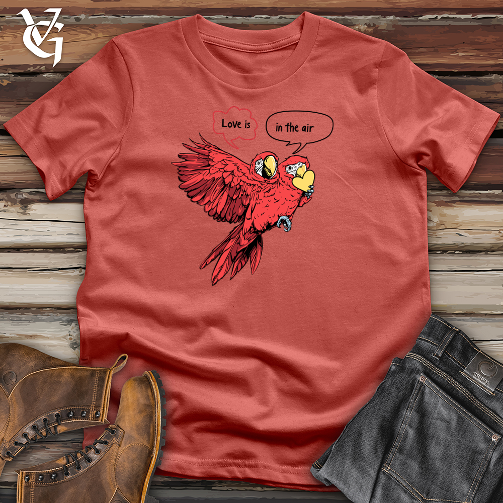 Love Is In The Air Parrots Cotton Tee