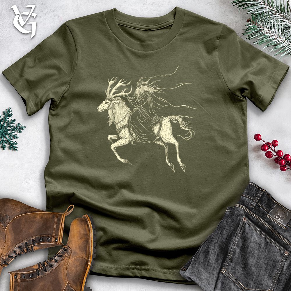 Reindeer Viking Run Cotton Tee