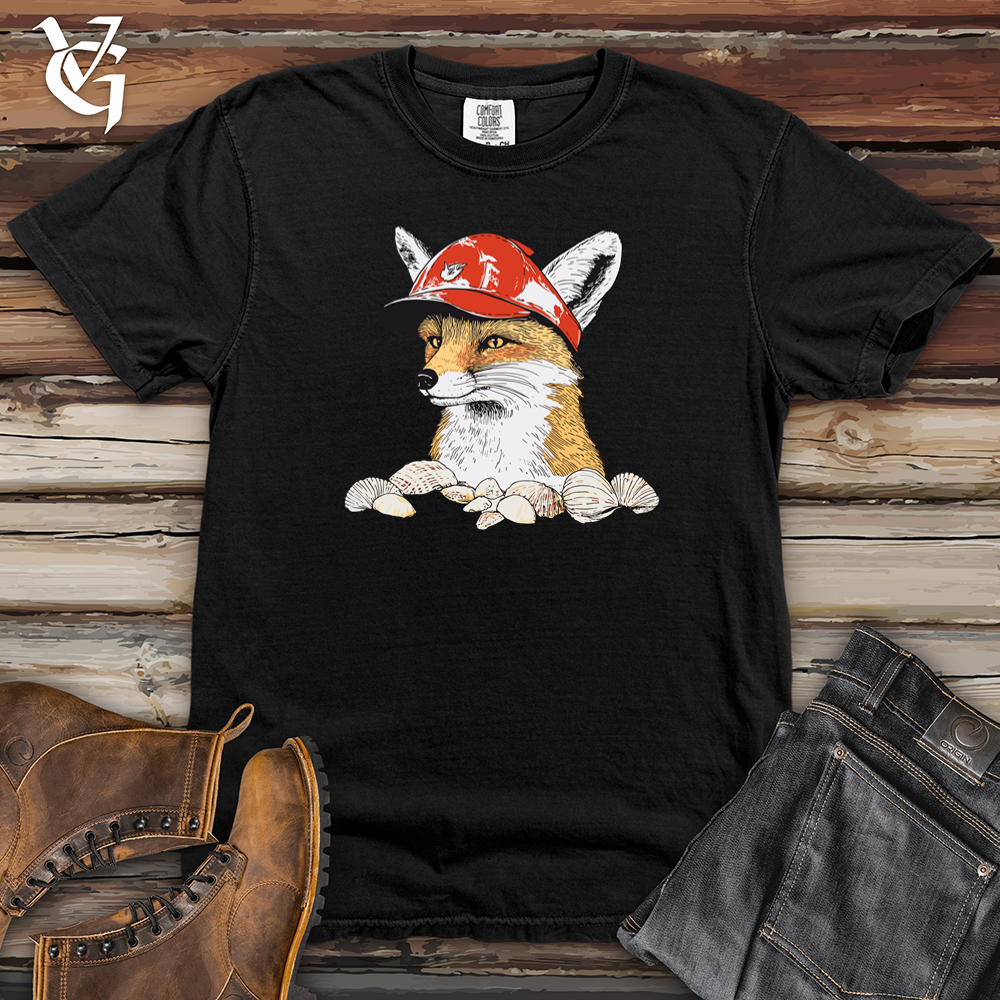 Fox Sea Shells Heavy Cotton Comfort Colors Tee
