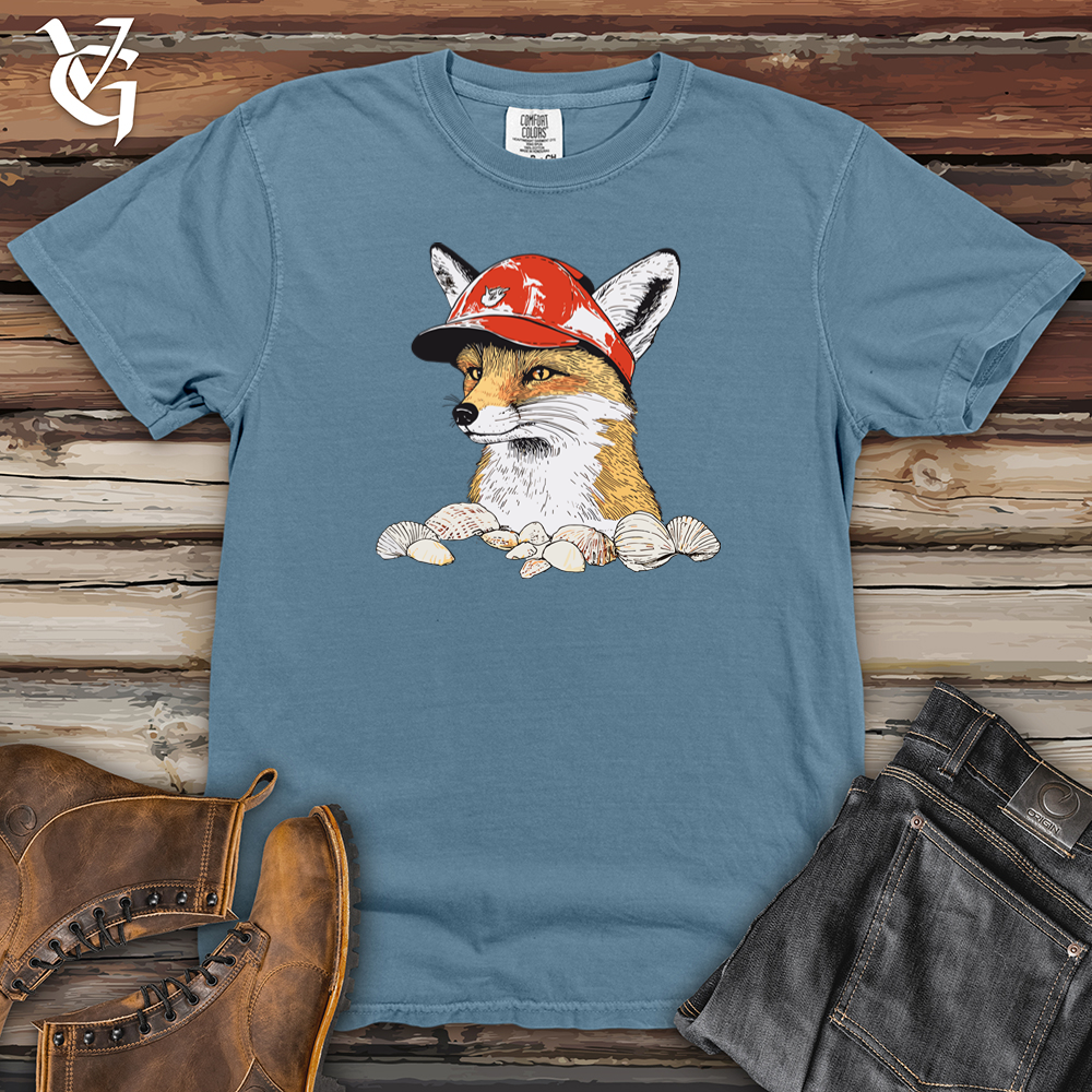 Fox Sea Shells Heavy Cotton Comfort Colors Tee