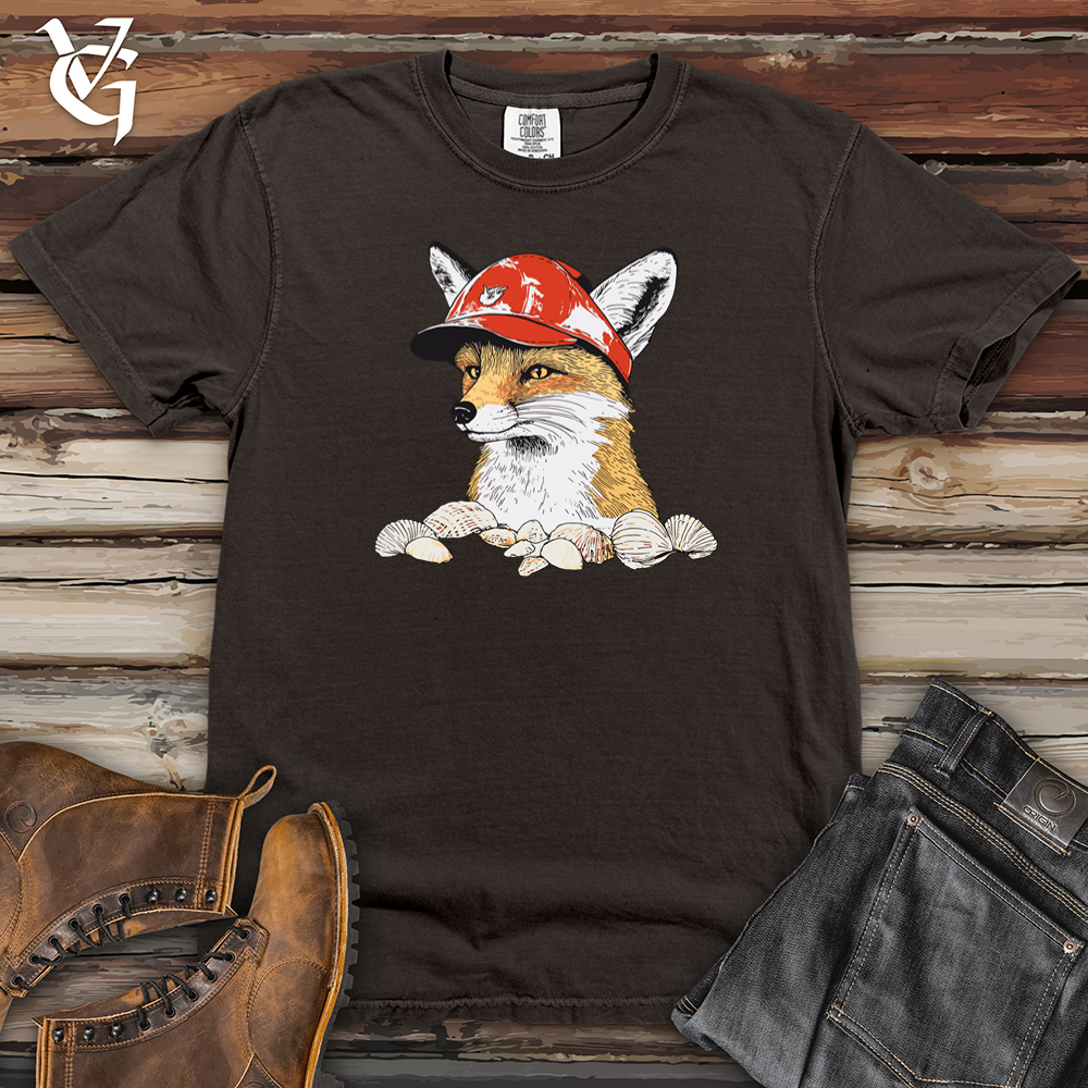 Fox Sea Shells Heavy Cotton Comfort Colors Tee