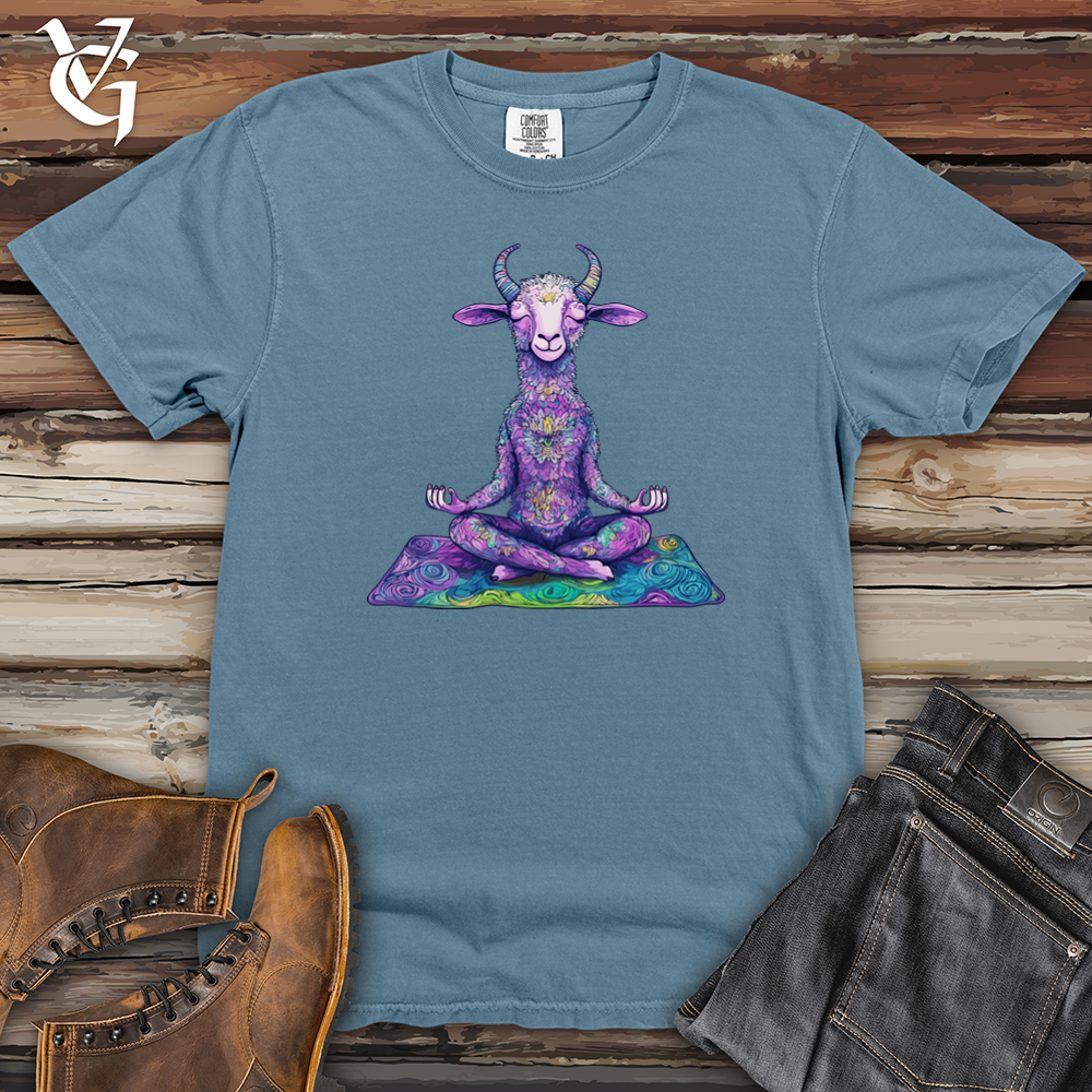 Llama Yoga Pose Heavy Cotton Comfort Colors Tee