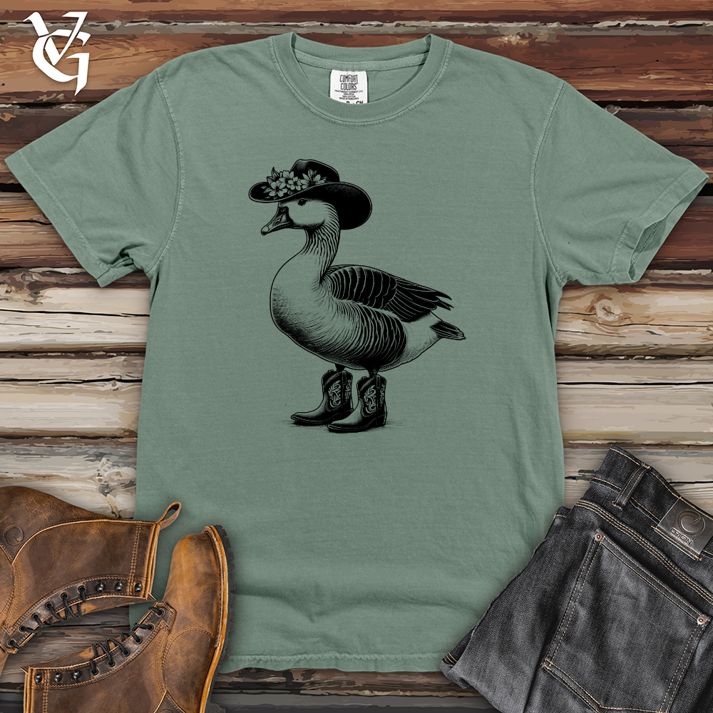 Western Cowboy Goose Heavy Cotton Comfort Colors Tee