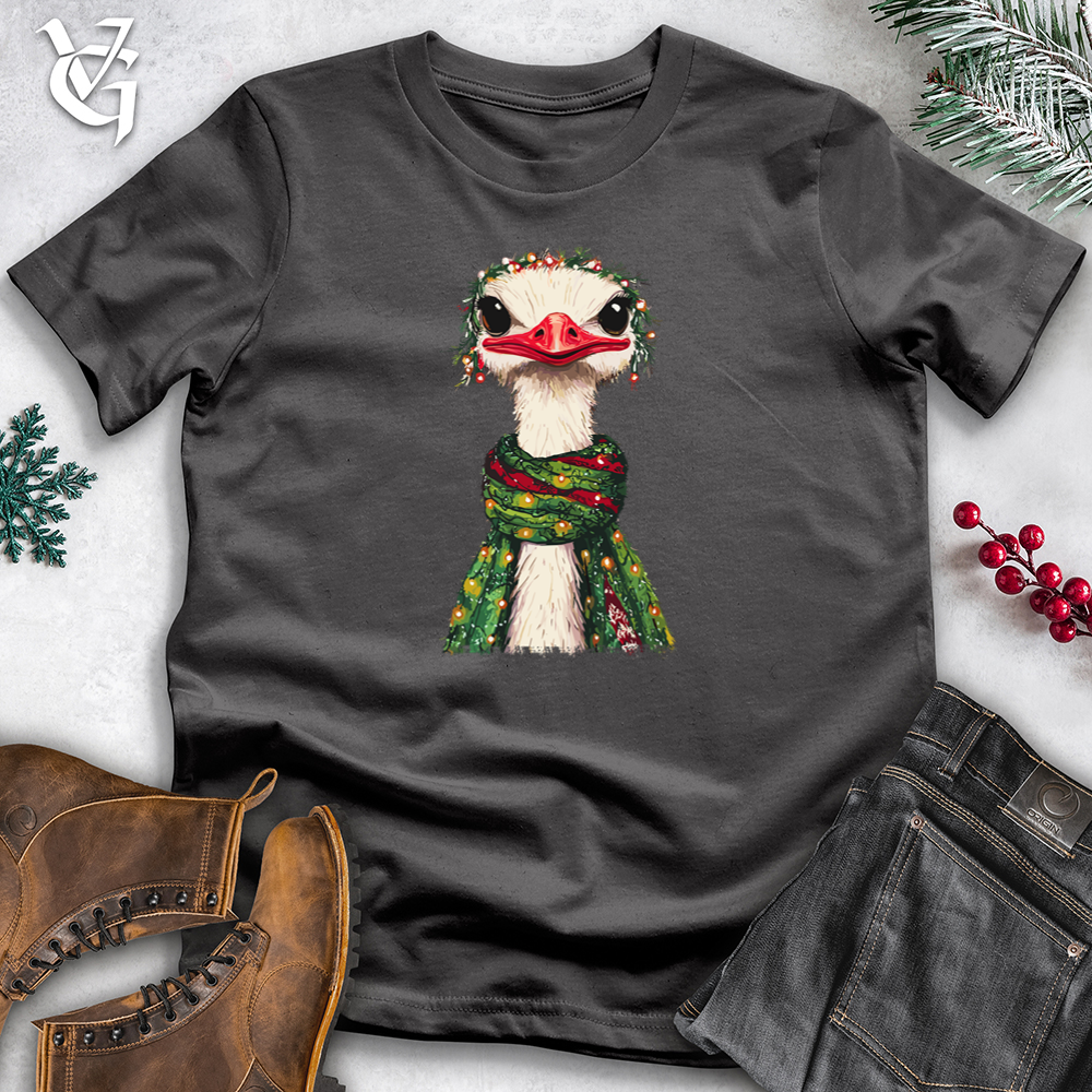 Festive Ostrich Softstyle Tee