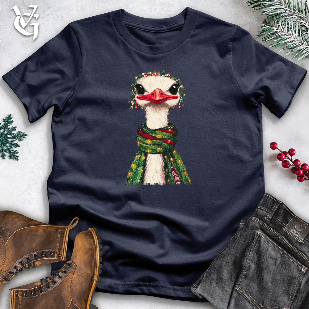 Festive Ostrich Softstyle Tee