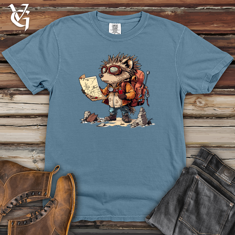 Hedgehog Explorer Quest Heavy Cotton Comfort Colors Tee