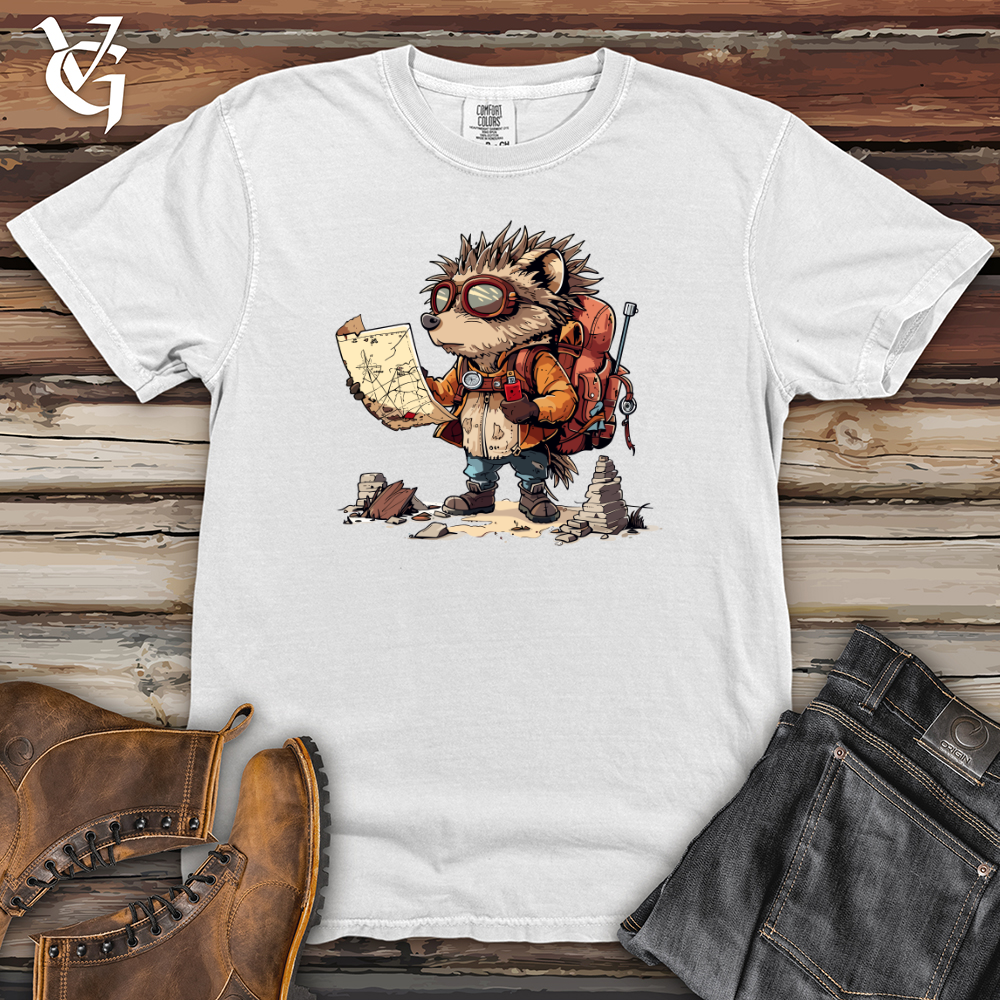 Hedgehog Explorer Quest Heavy Cotton Comfort Colors Tee