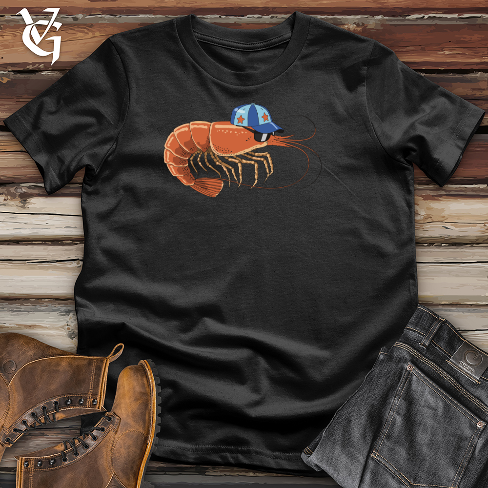 Shrimp With Cap Cotton Tee