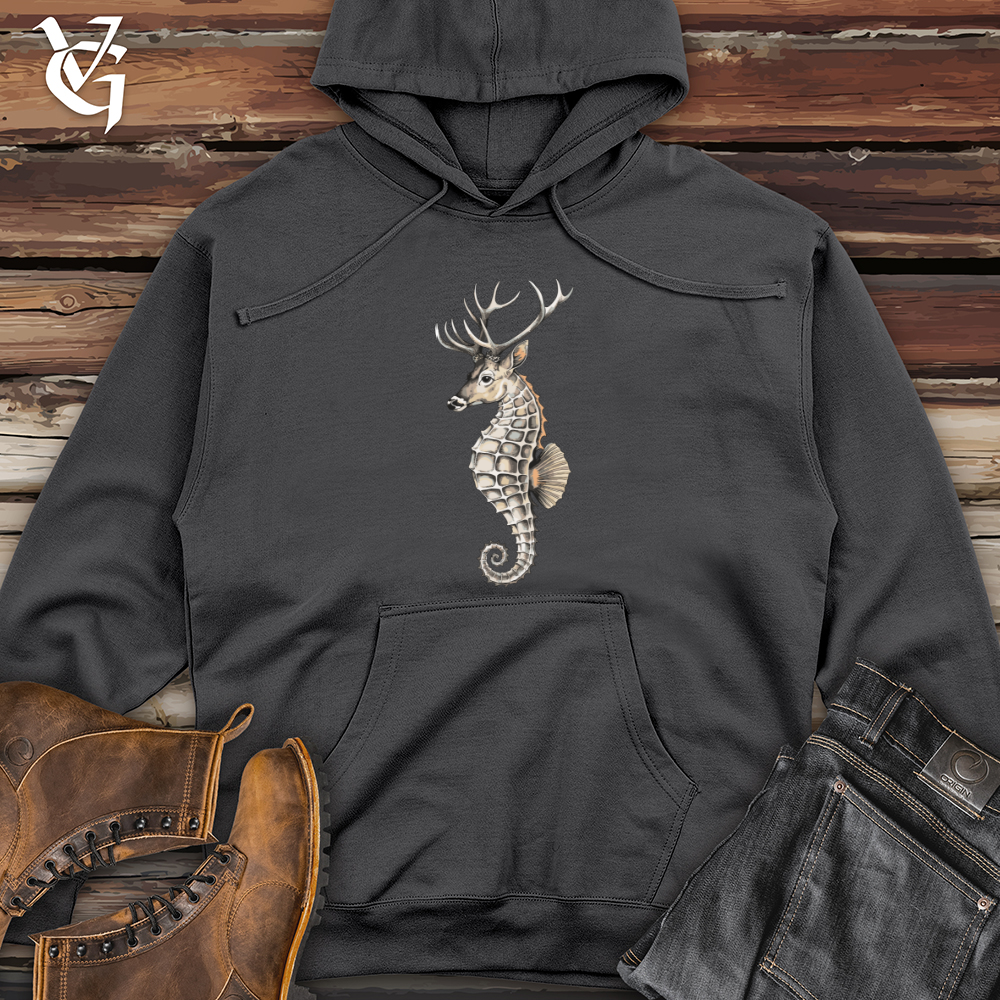 Sea Horse Midweight Hooded Sweatshirt