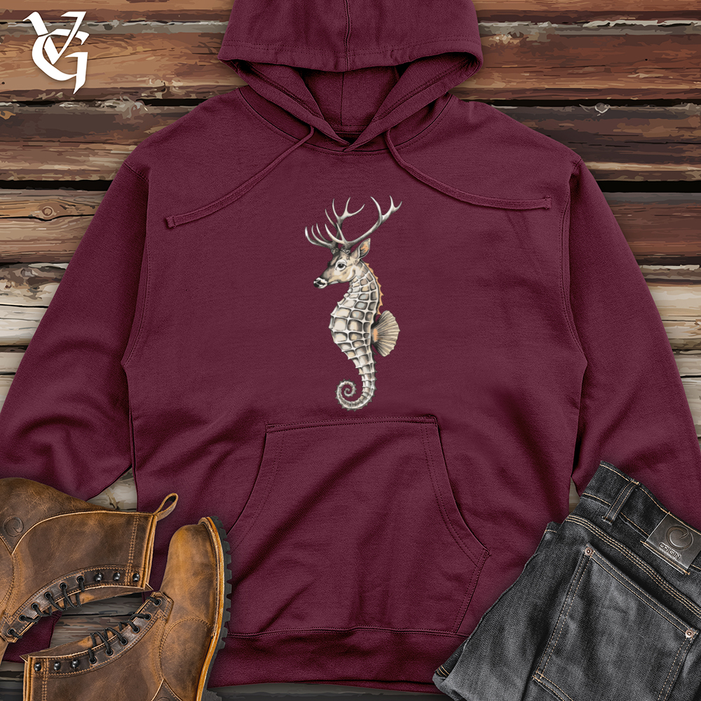 Sea Horse Midweight Hooded Sweatshirt