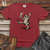 Frog Drinking Heavy Cotton Comfort Colors Tee