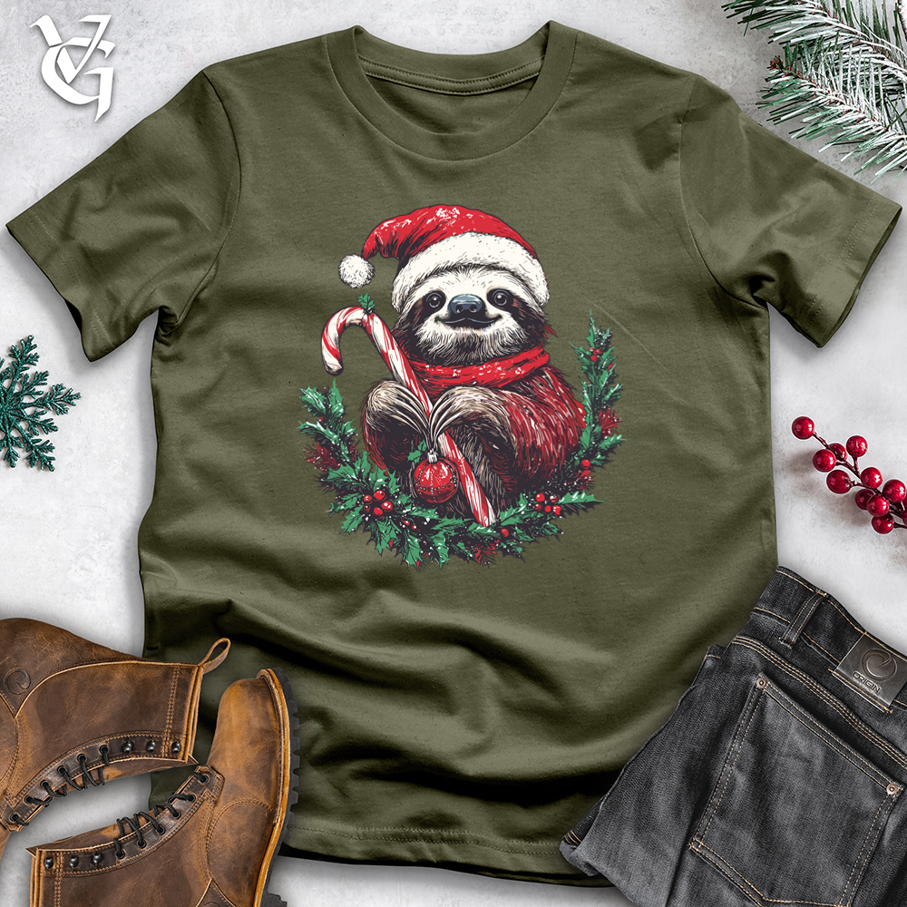 Holly Sloth Cotton Tee