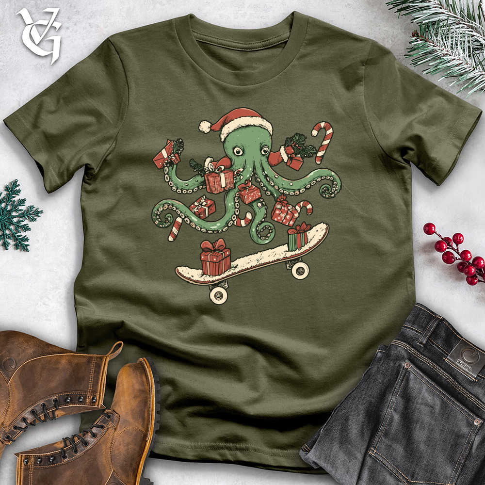 Santapus Skateboard Cotton Tee