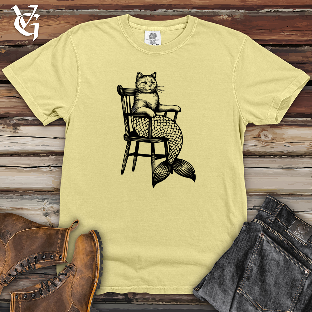 Cat Mermaid Heavy Cotton Comfort Colors Tee