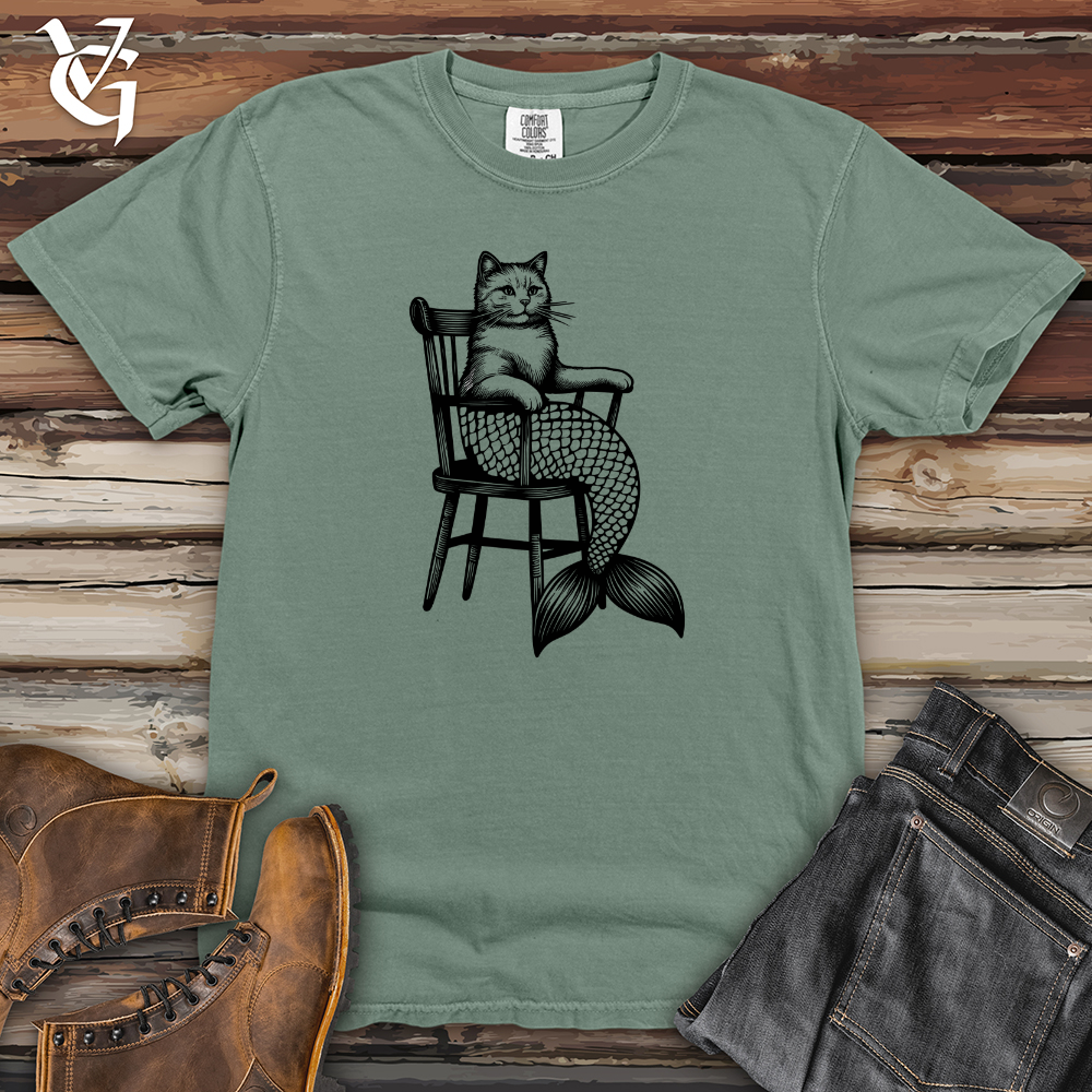 Cat Mermaid Heavy Cotton Comfort Colors Tee