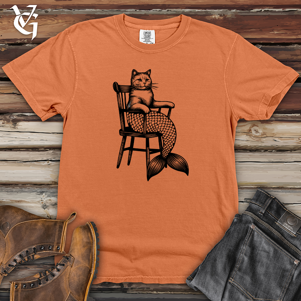 Cat Mermaid Heavy Cotton Comfort Colors Tee