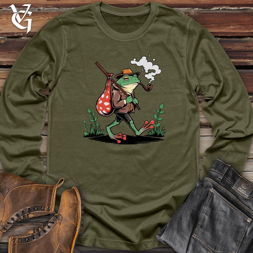 Frog Walking Alone Long Sleeve