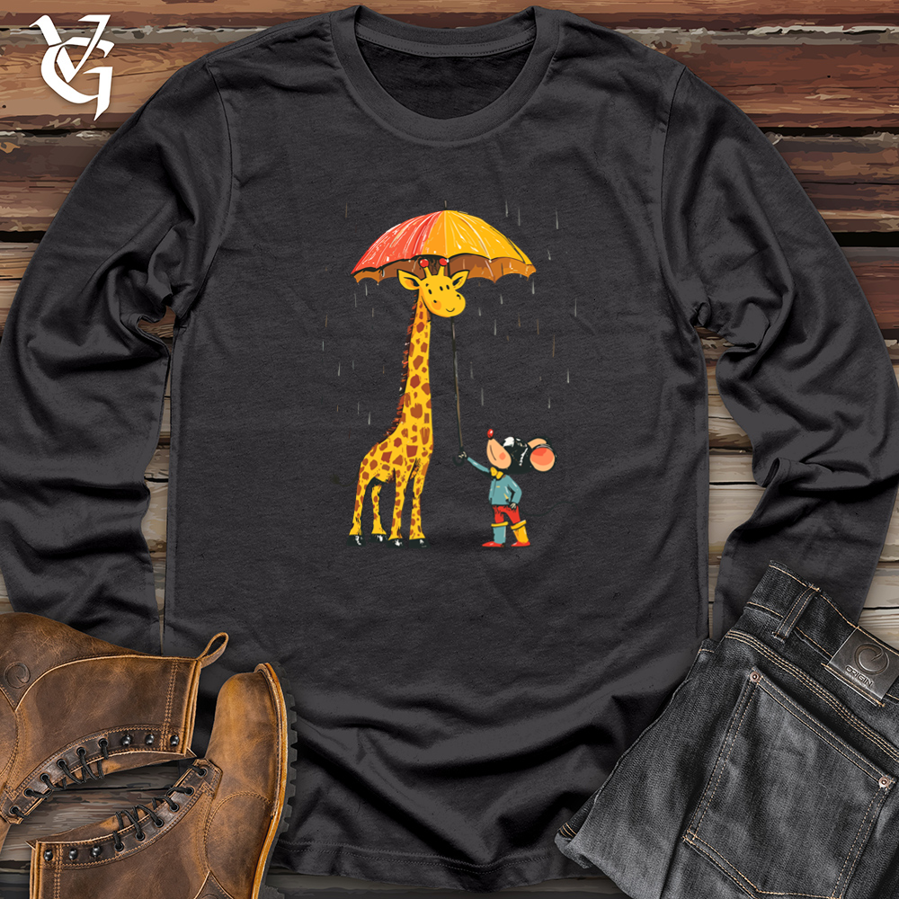 Giraffe Rainstorm Long Sleeve