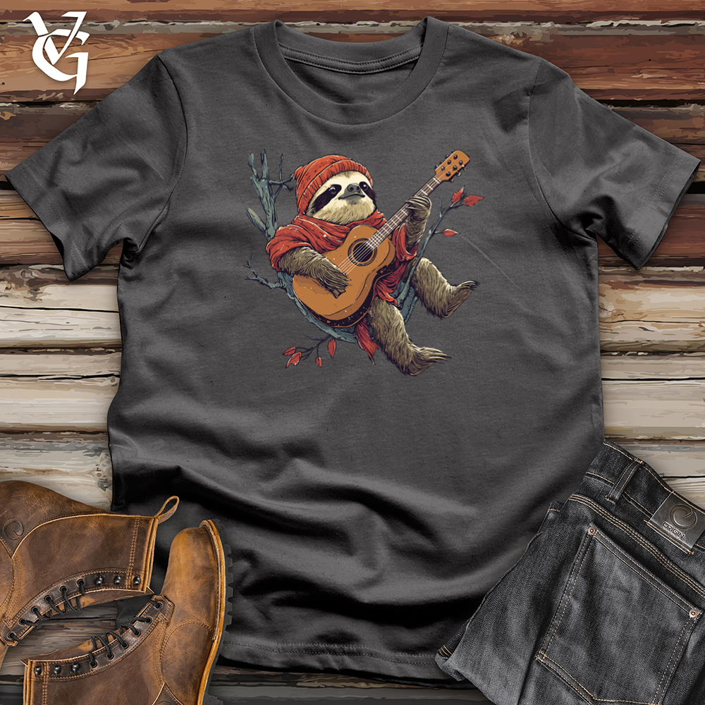 Sloth Guitar Melodies Softstyle Tee
