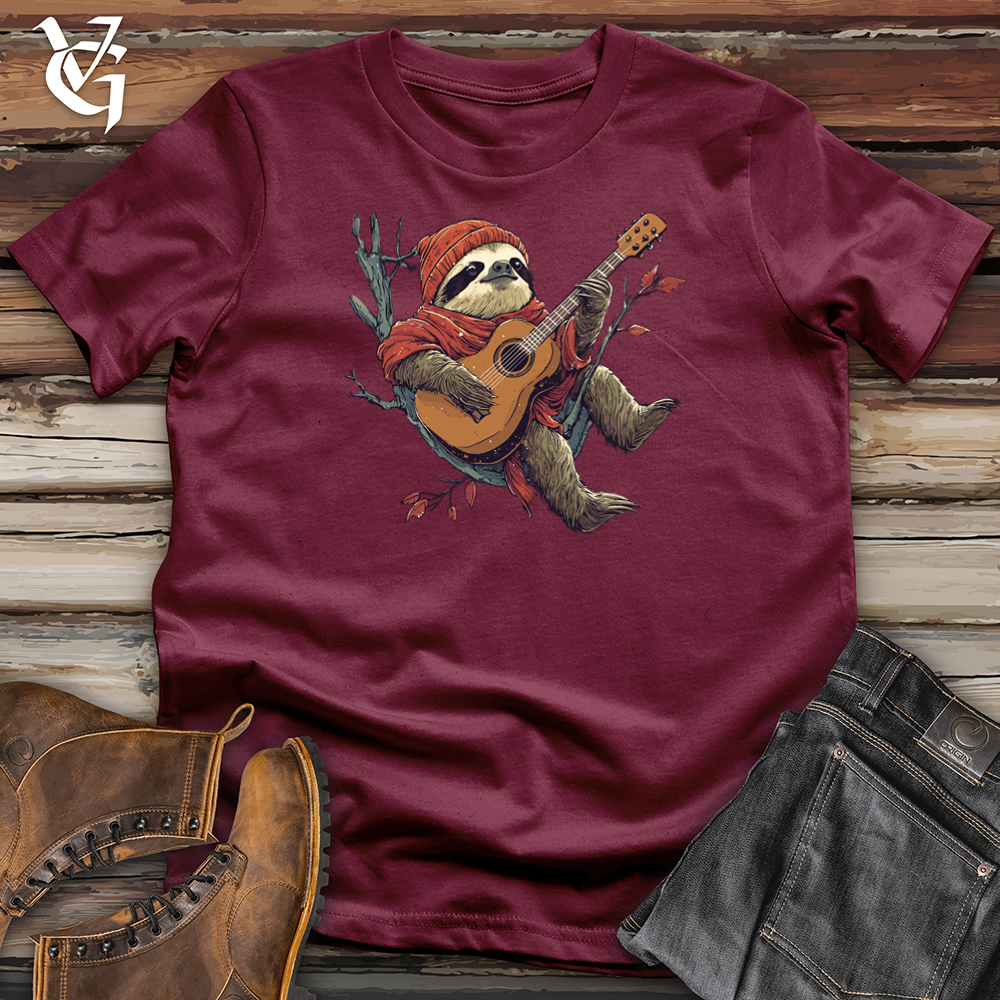 Sloth Guitar Melodies Softstyle Tee