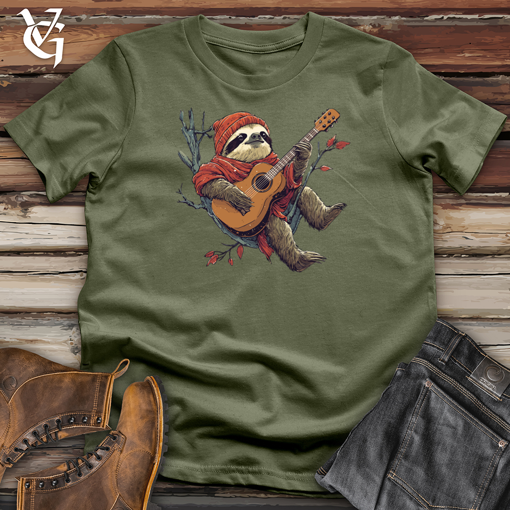 Sloth Guitar Melodies Softstyle Tee