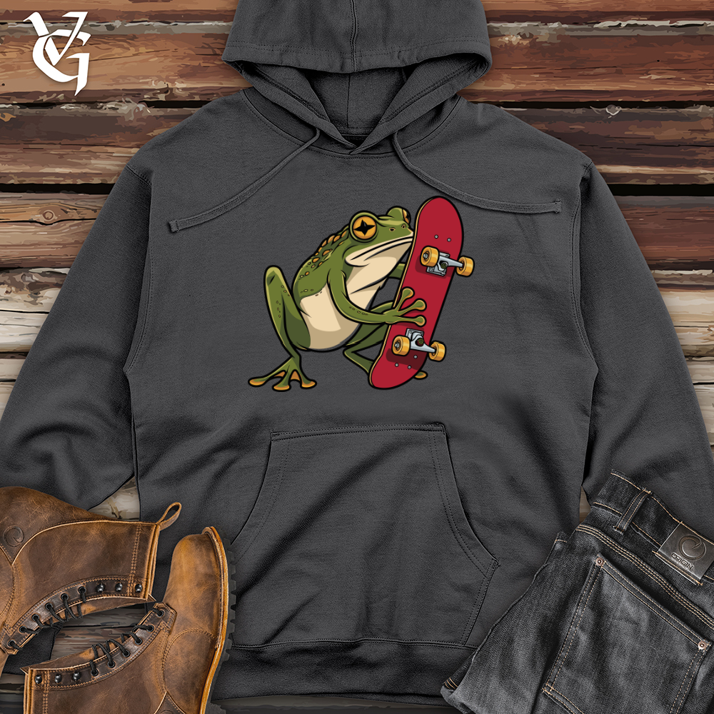 Frog Riding Midweight Hooded Sweatshirt