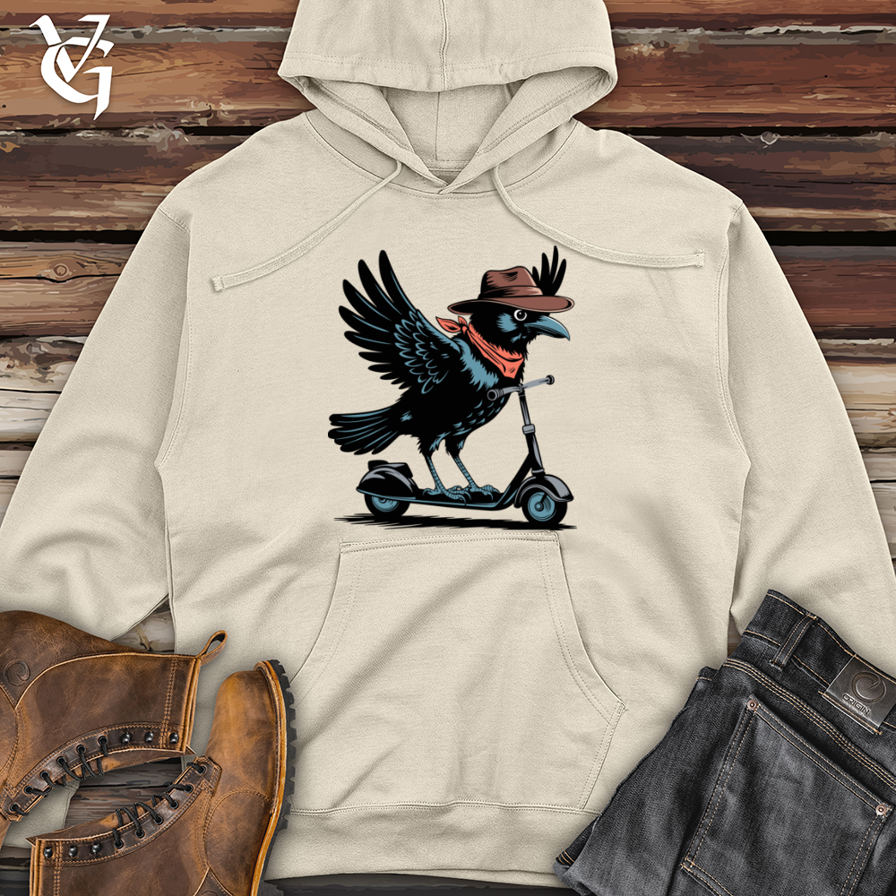 Raven Scooter Gang Midweight Hooded Sweatshirt