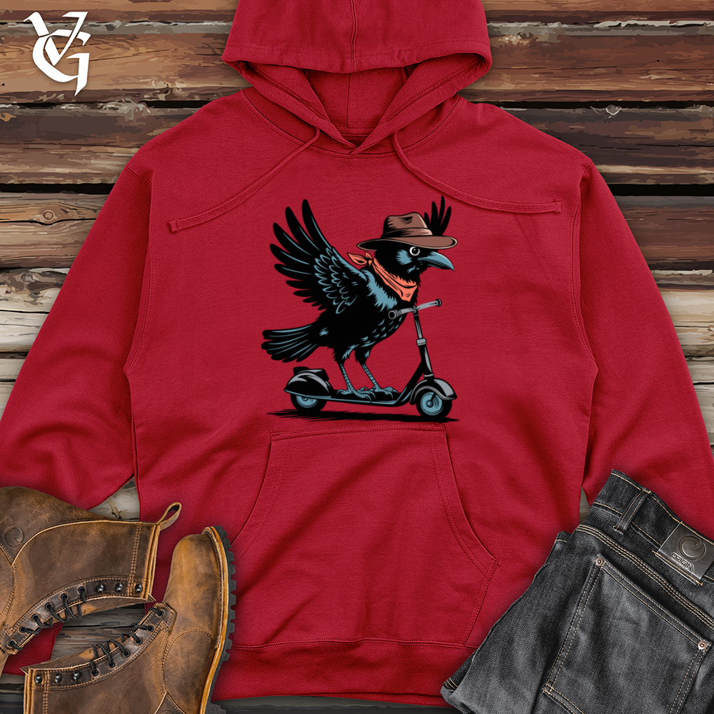 Raven Scooter Gang Midweight Hooded Sweatshirt