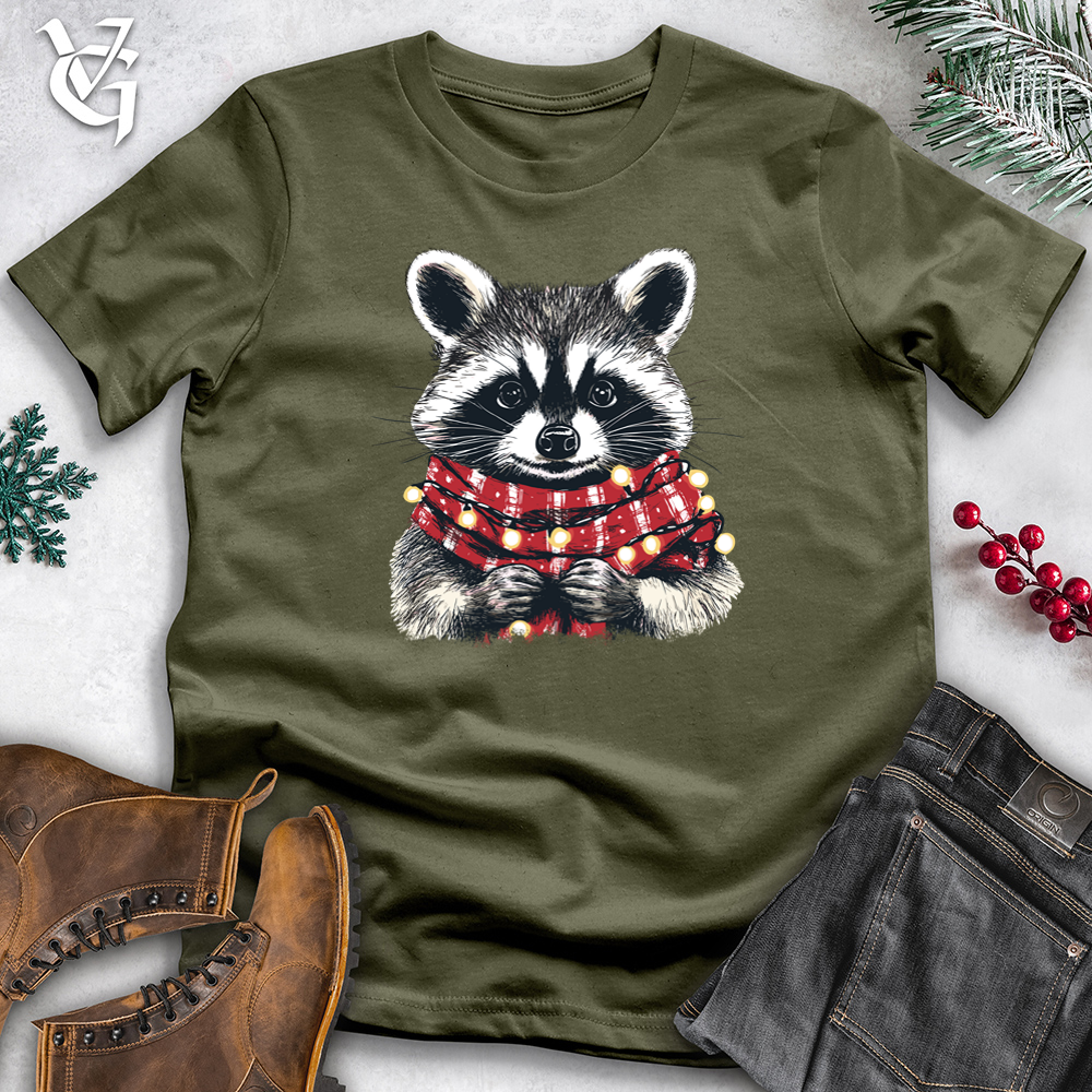 Raccoon Lights Cotton Tee