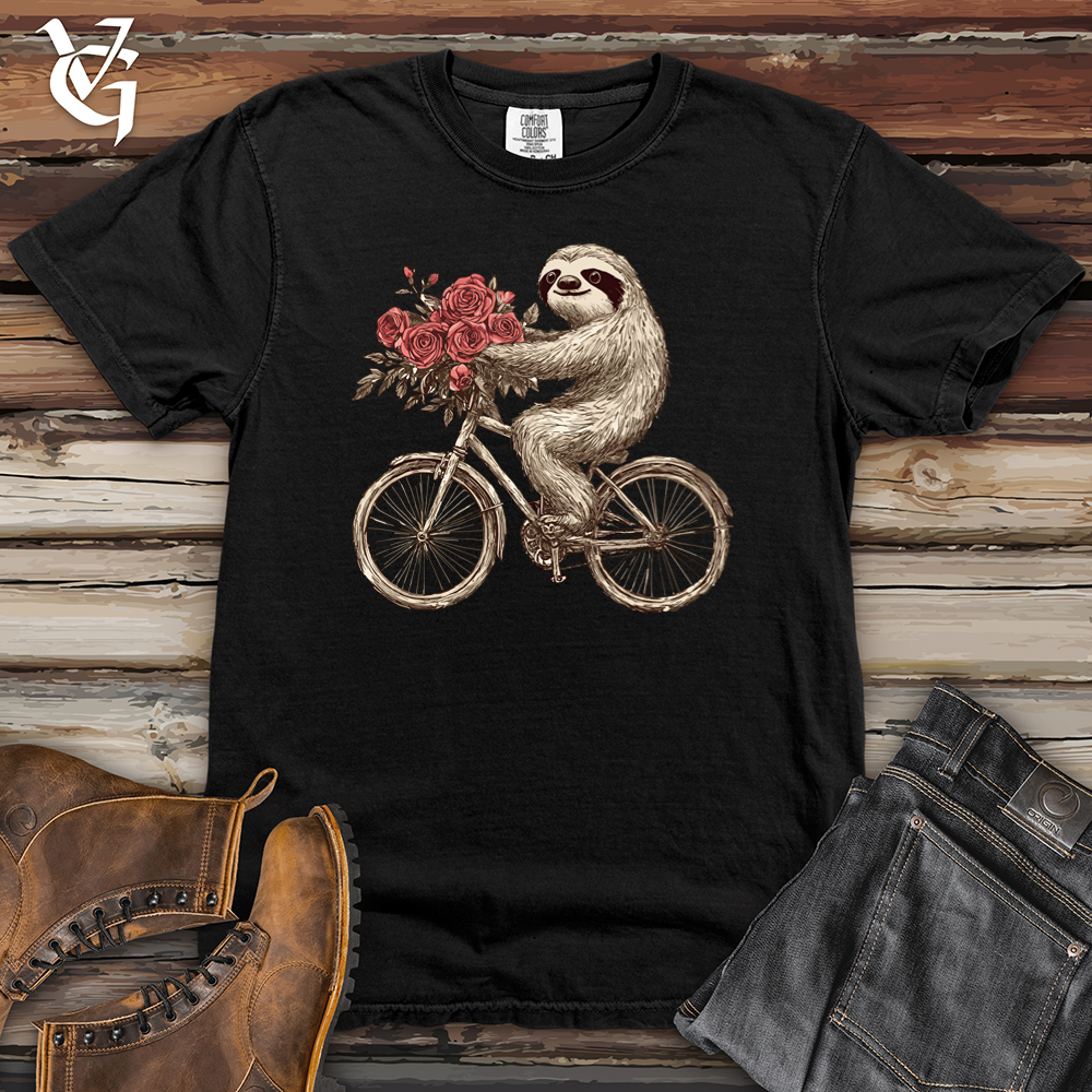 Sloth Romance Ride Heavy Cotton Comfort Colors Tee