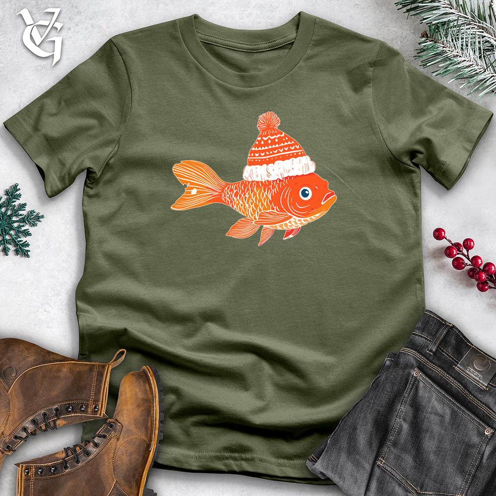 Goldfish Beanie Softstyle Tee
