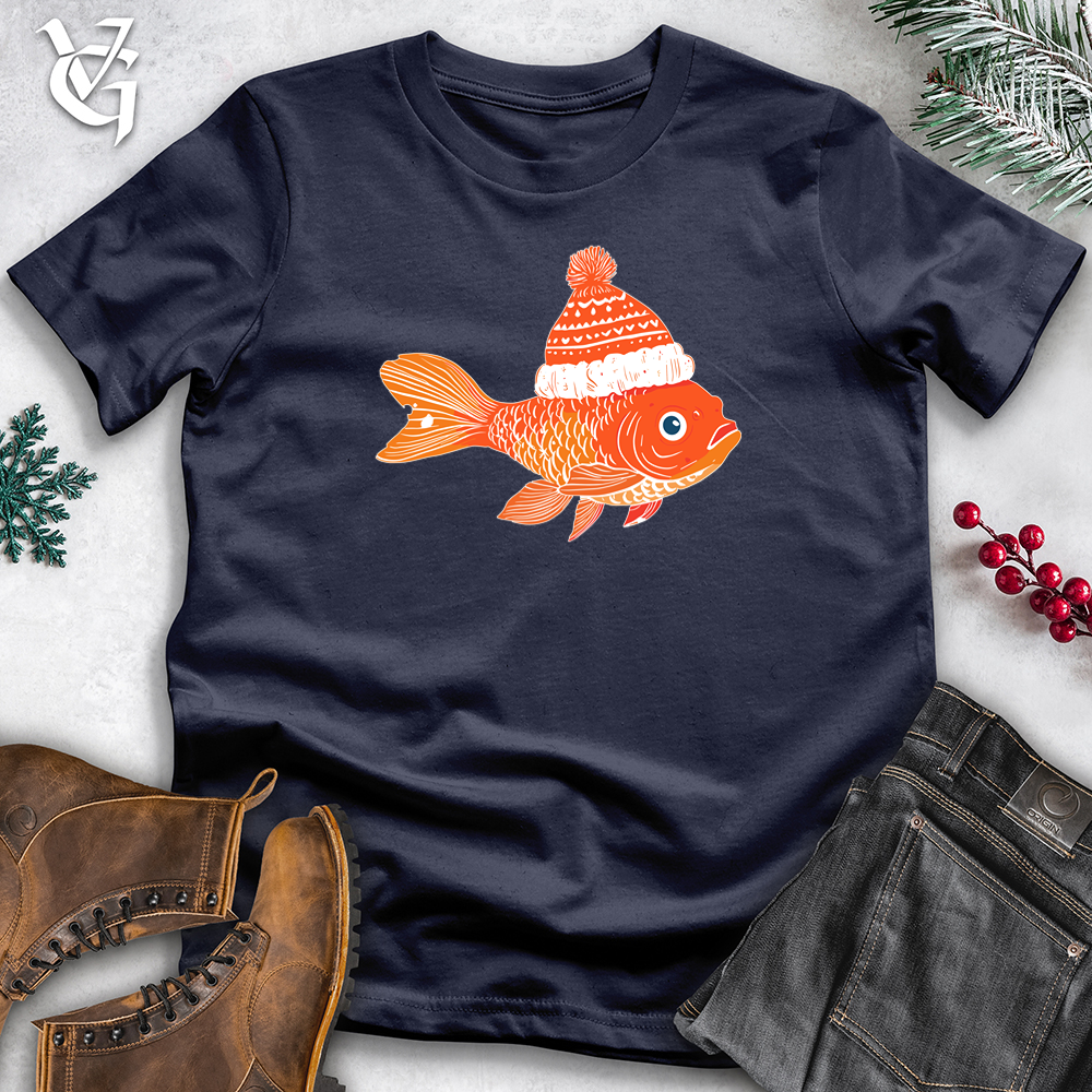 Goldfish Beanie Softstyle Tee