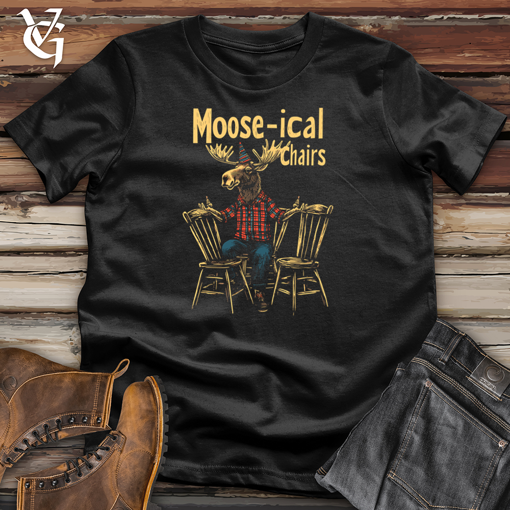 Moose-ical Chairs Softstyle Tee