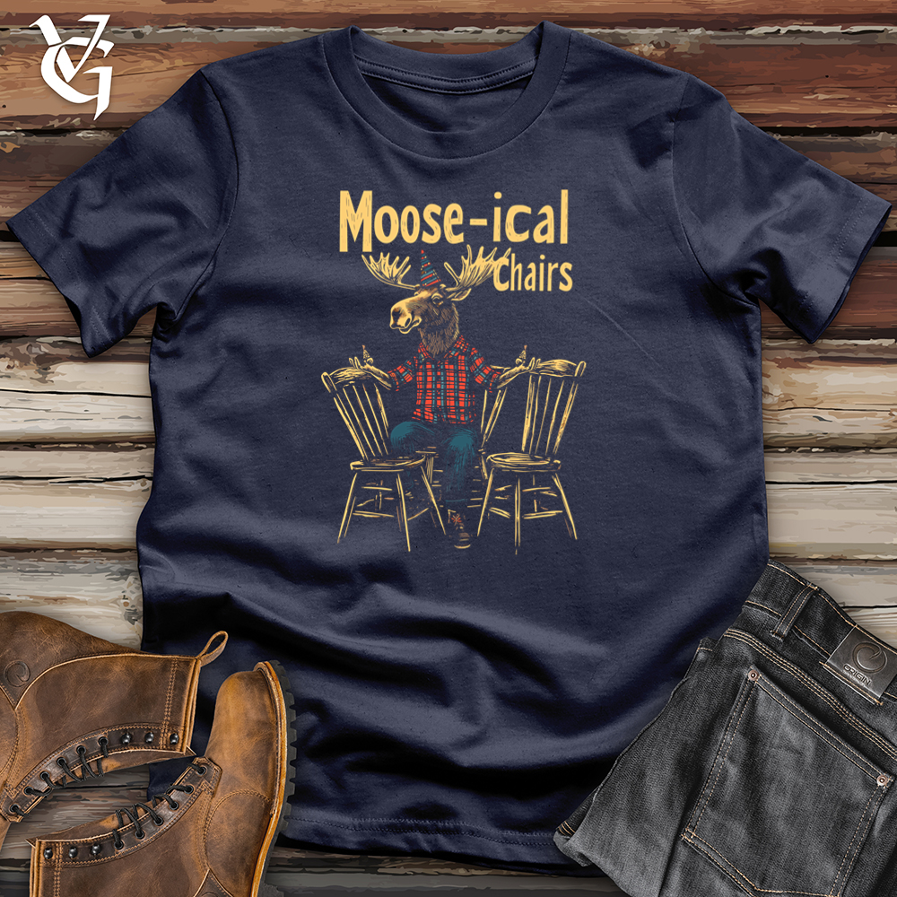 Moose-ical Chairs Softstyle Tee