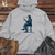 Dog Dinking Tea Midweight Hooded Sweatshirt