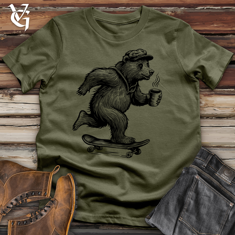 Bear Coffee Delivery Cotton Tee