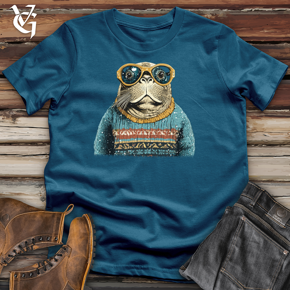 Winter Walrus Cotton Tee