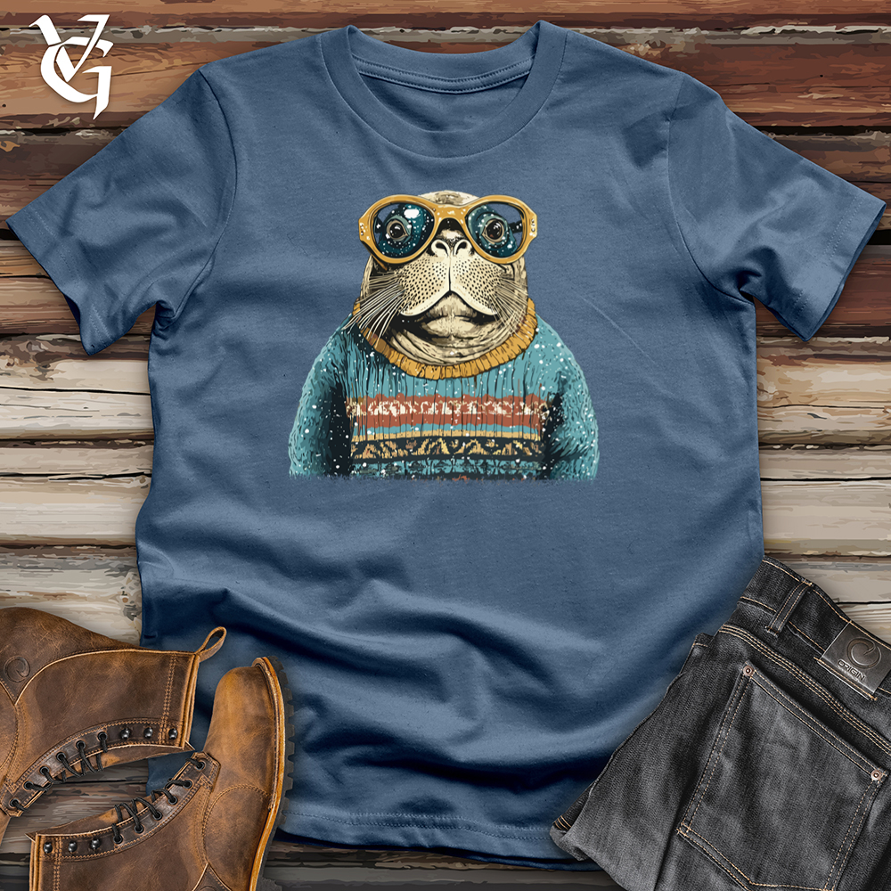 Winter Walrus Cotton Tee