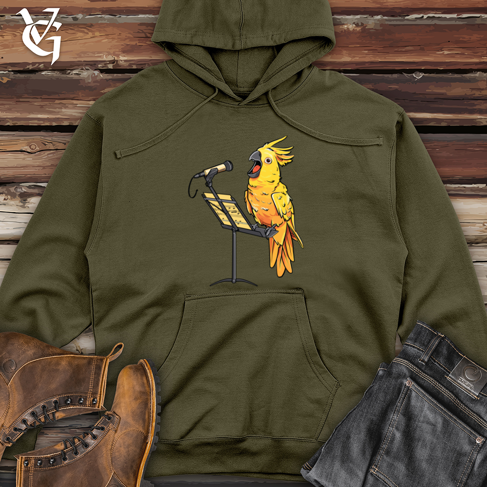 Cockatoo Vocal Coach Midweight Hooded Sweatshirt