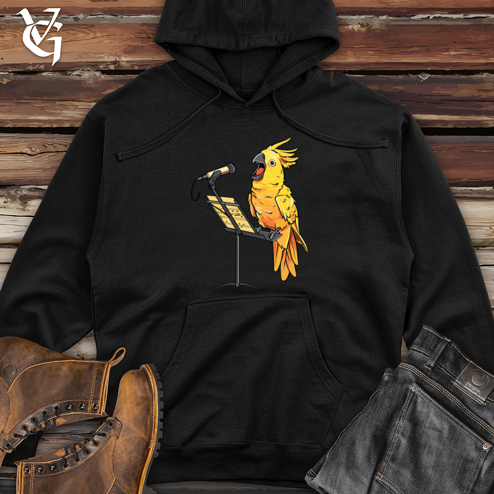 Cockatoo Vocal Coach Midweight Hooded Sweatshirt