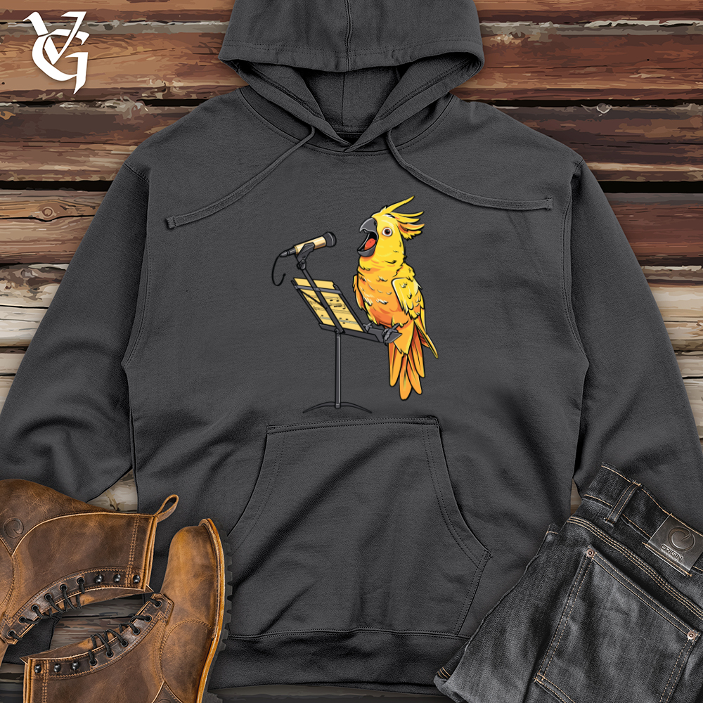 Cockatoo Vocal Coach Midweight Hooded Sweatshirt