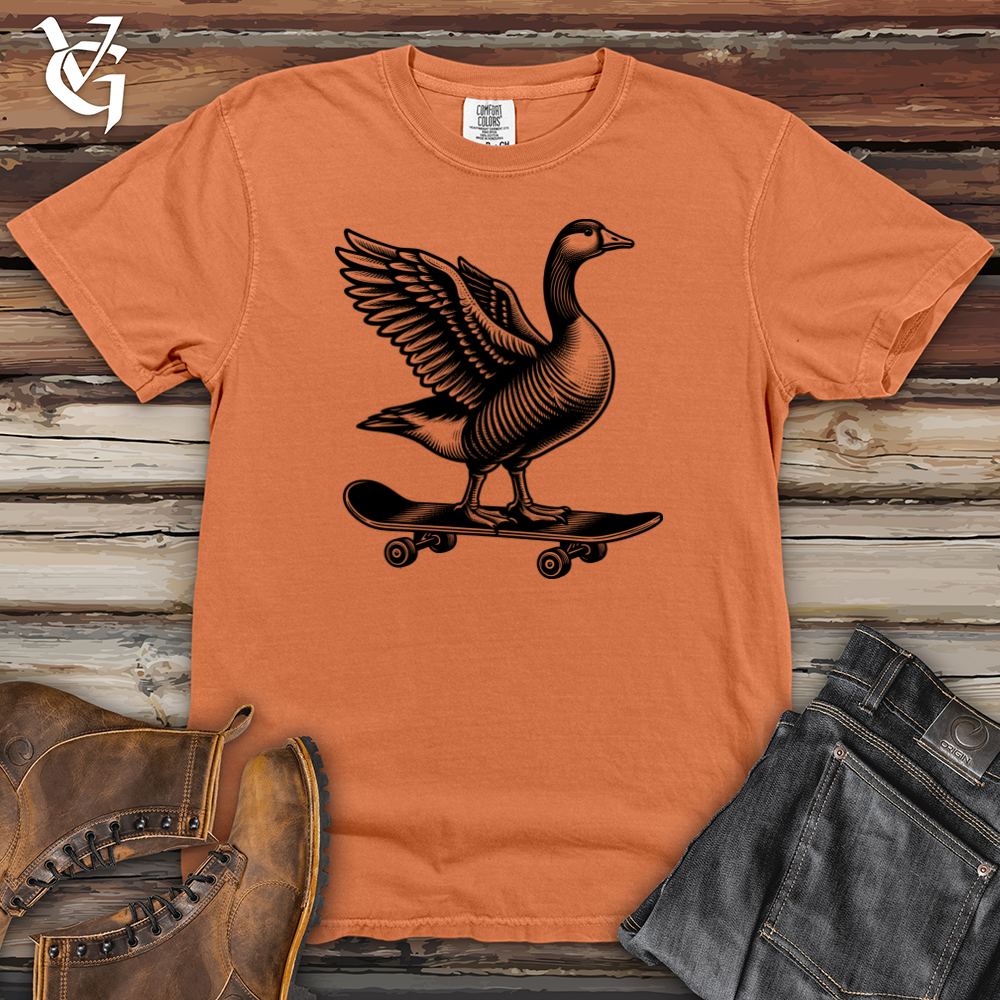 Duck Skateboarder Heavy Cotton Comfort Colors Tee