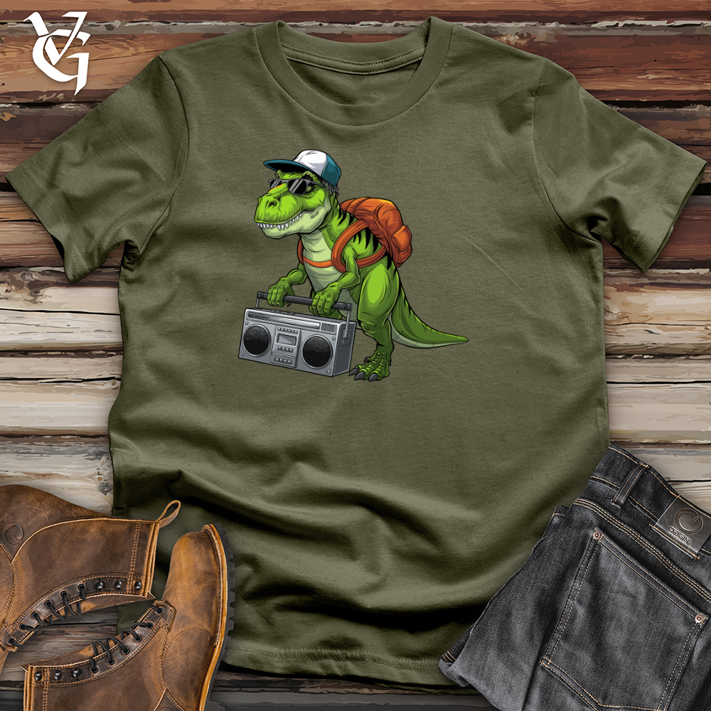 Dinosaur Rockstar Cotton Tee