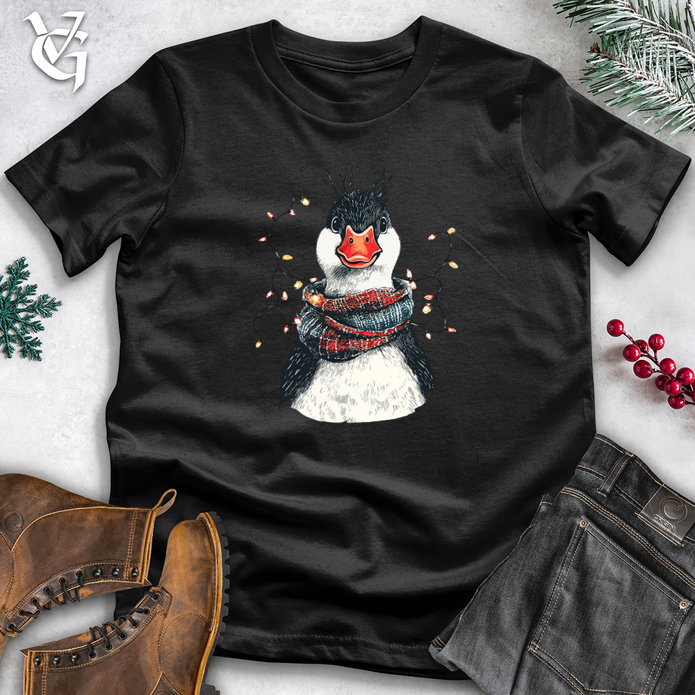 Crazy Christmas Duck Softstyle Tee