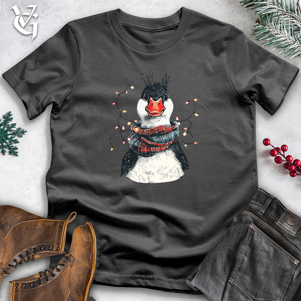 Crazy Christmas Duck Softstyle Tee
