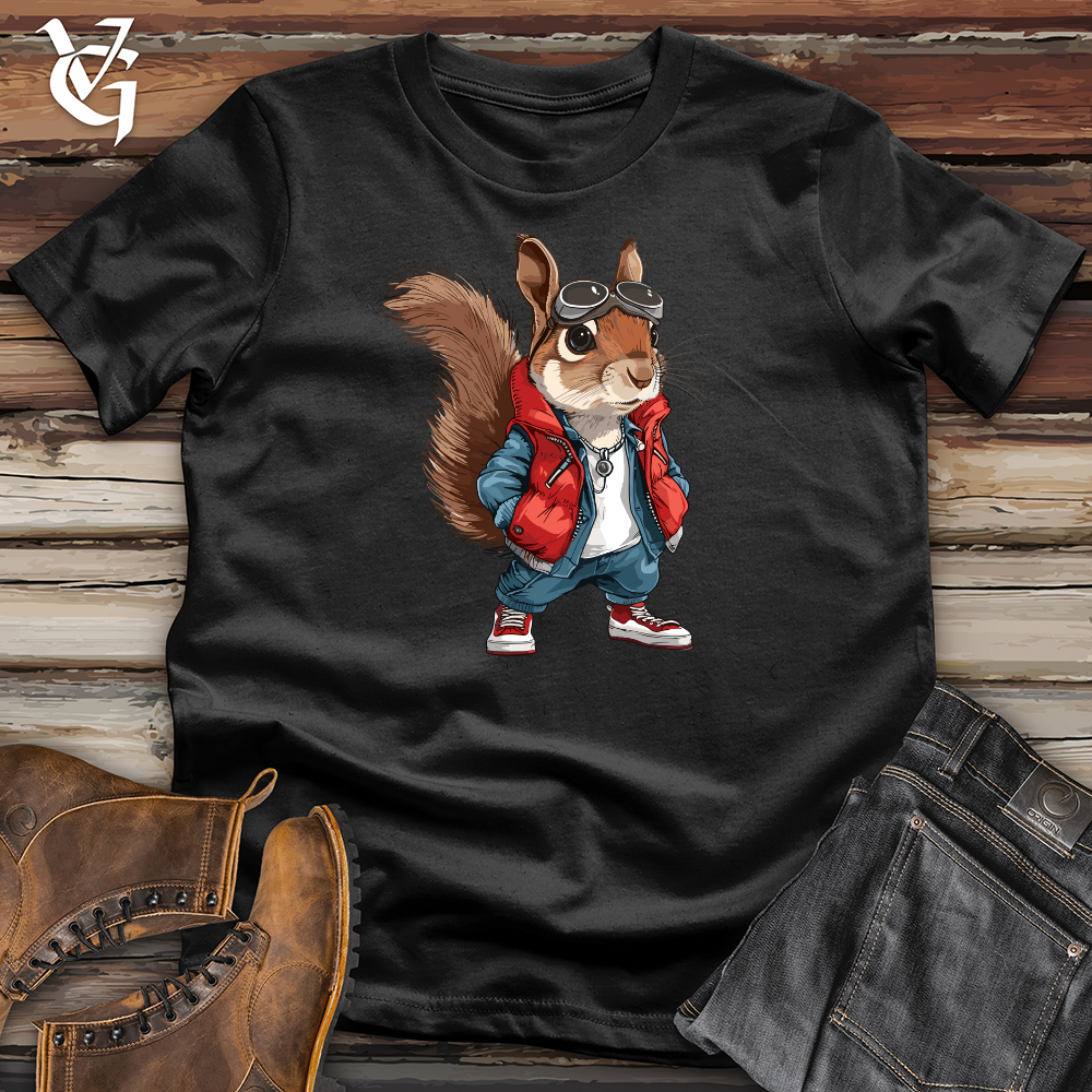 Back To School Squirrel Cotton Tee