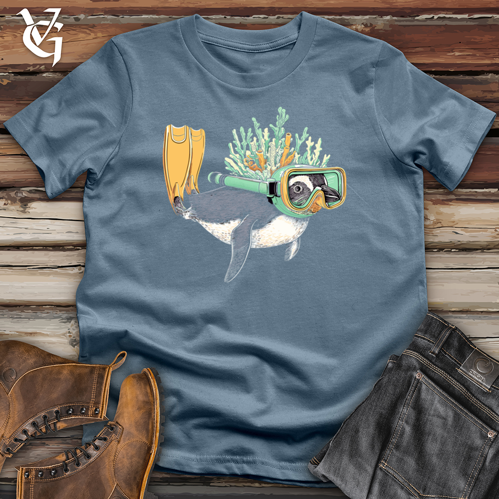 Scuba Penguin Softstyle Tee