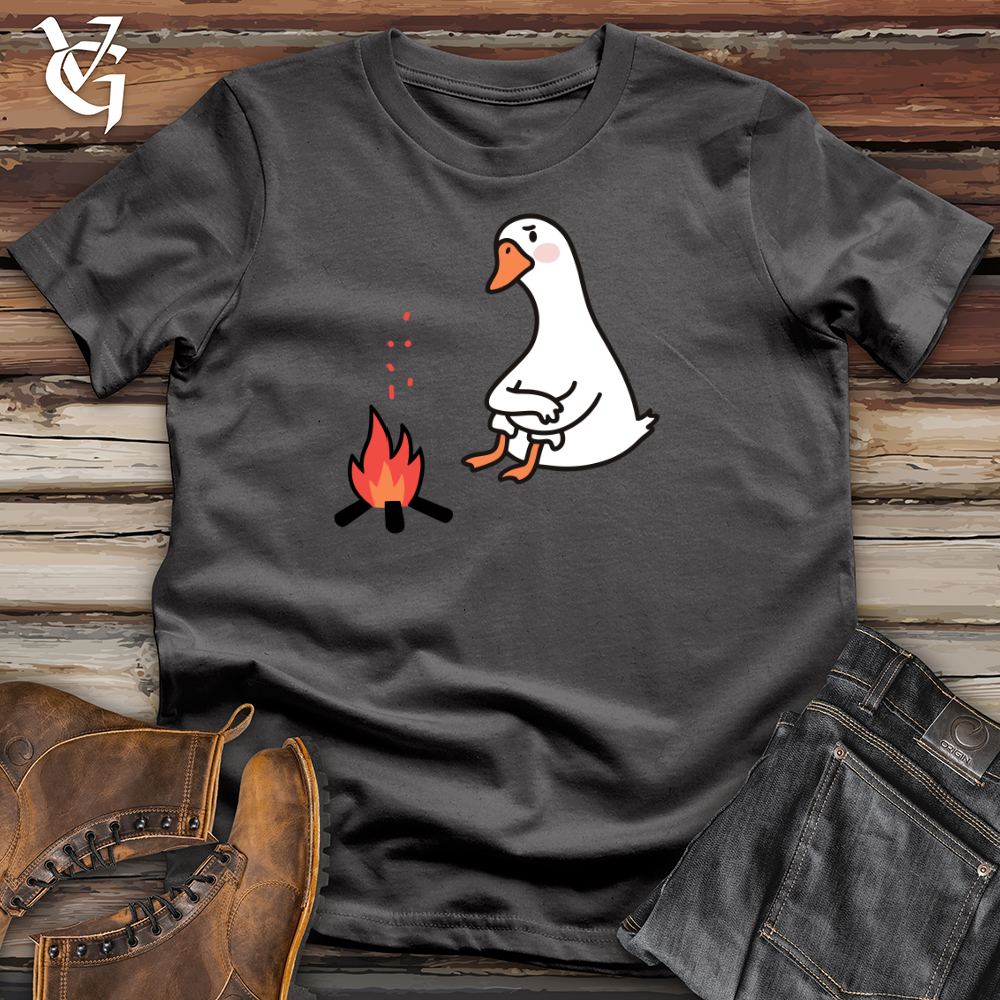 Duck With Fire Softstyle Tee